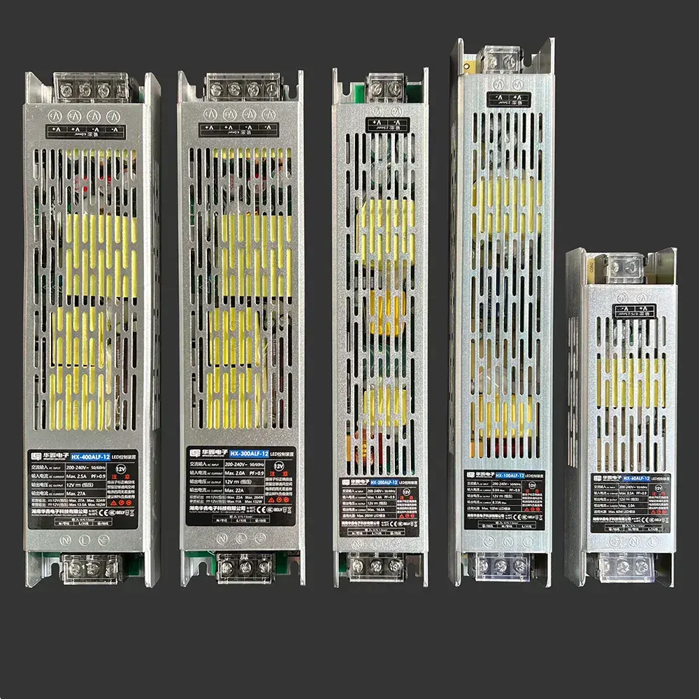 DC24V 8.33A 200W স্লিম পাওয়ার সাপ্লাই