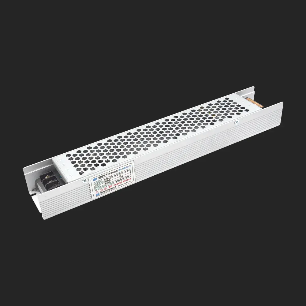 LED লাইটের জন্য স্লিম পাওয়ার সাপ্লাই 24V 150W সেমি-পটেড ইন্টেরিয়র